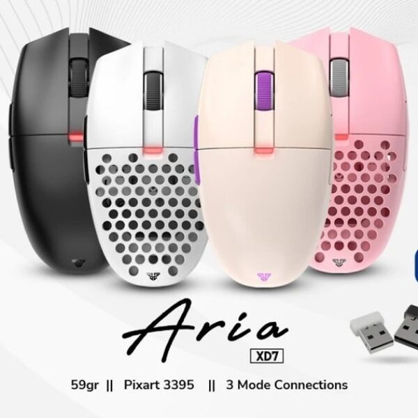 ARIA XD7 Wireless Bluetooth Mouse Gaming Rechargeable
